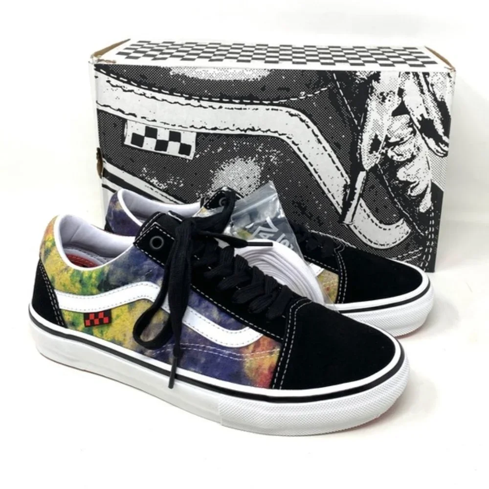 💖MEGA SALE💖VANS Old Skool Skate Low Black Men’s Canvas Suede VN0A5FCBBML